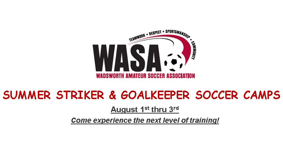 2022 WASA Striker/Goalkeeper Camp